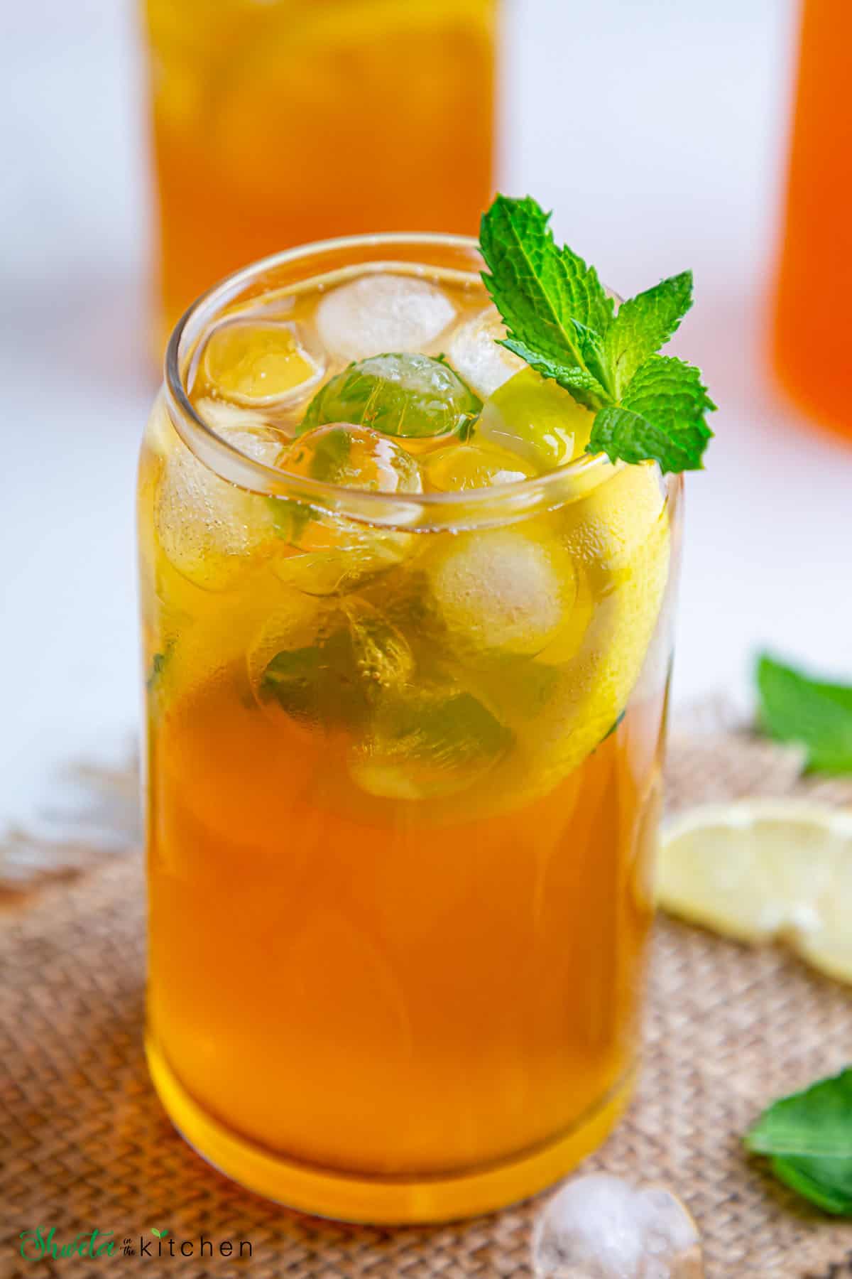 Iced Lemon Tea Tanamera Coffee